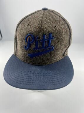 Zephyr Hat Wool Mens Adjustable Pitt Panthers Brown Blue Truckers Ball Cap NEW